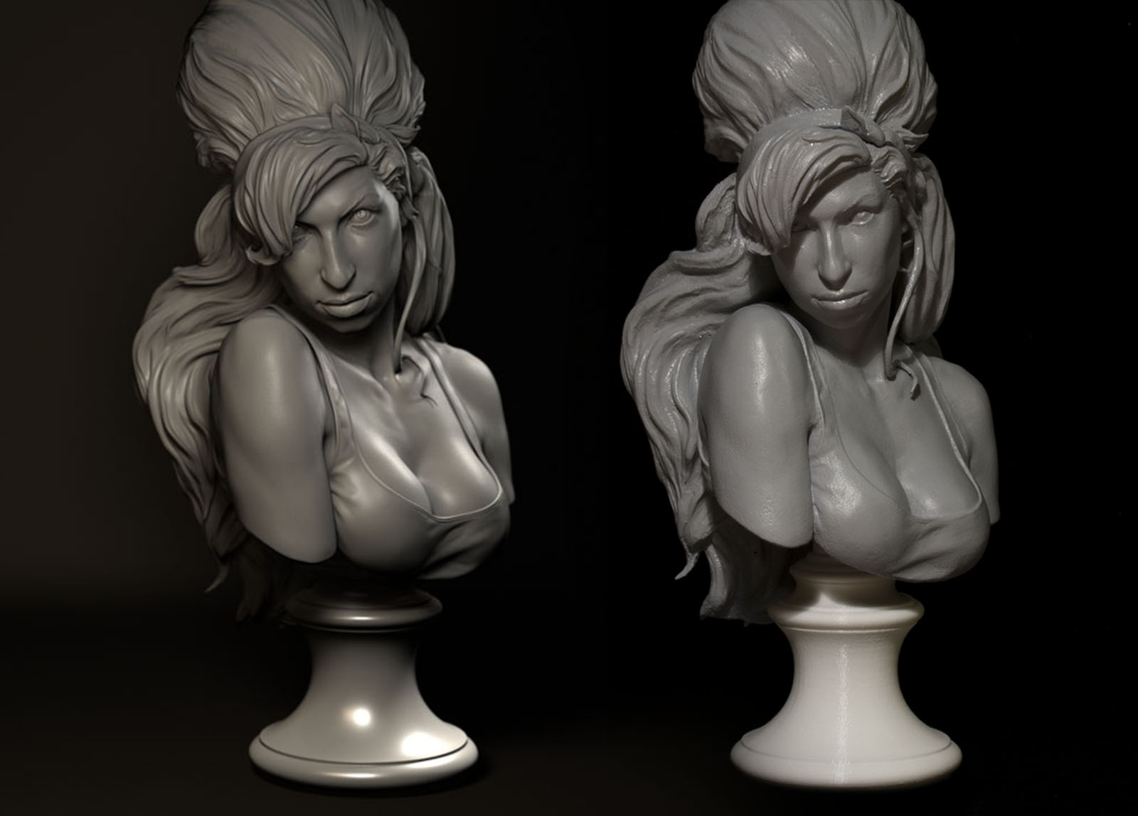 STL file FUNKO amy winehouse 👽・Design to download and 3D print・Cults