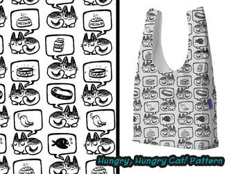Hungry, Hungry Cat Pattern