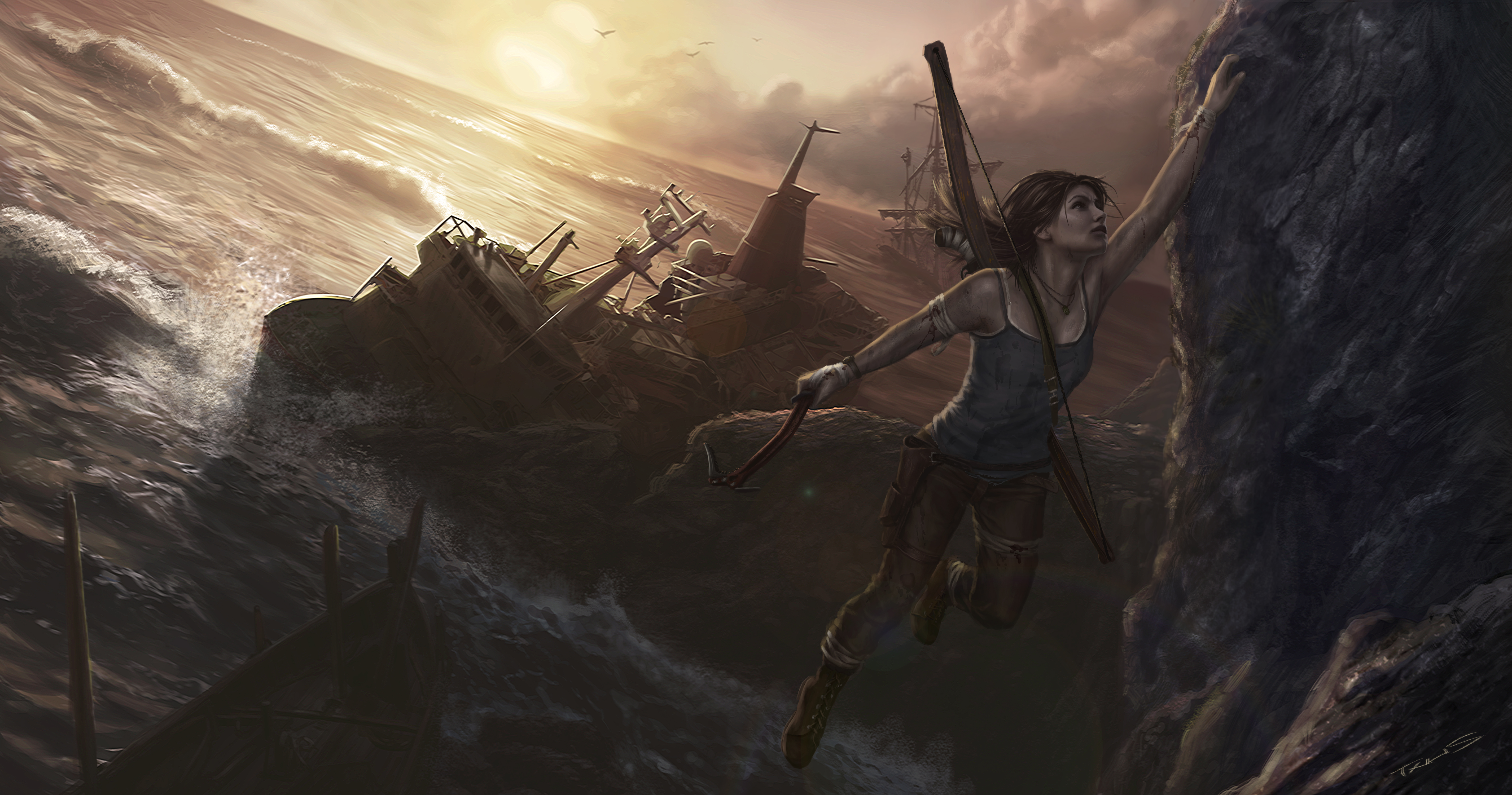 tomb raider reborn by Txusjfuentes by Txusjfuentes