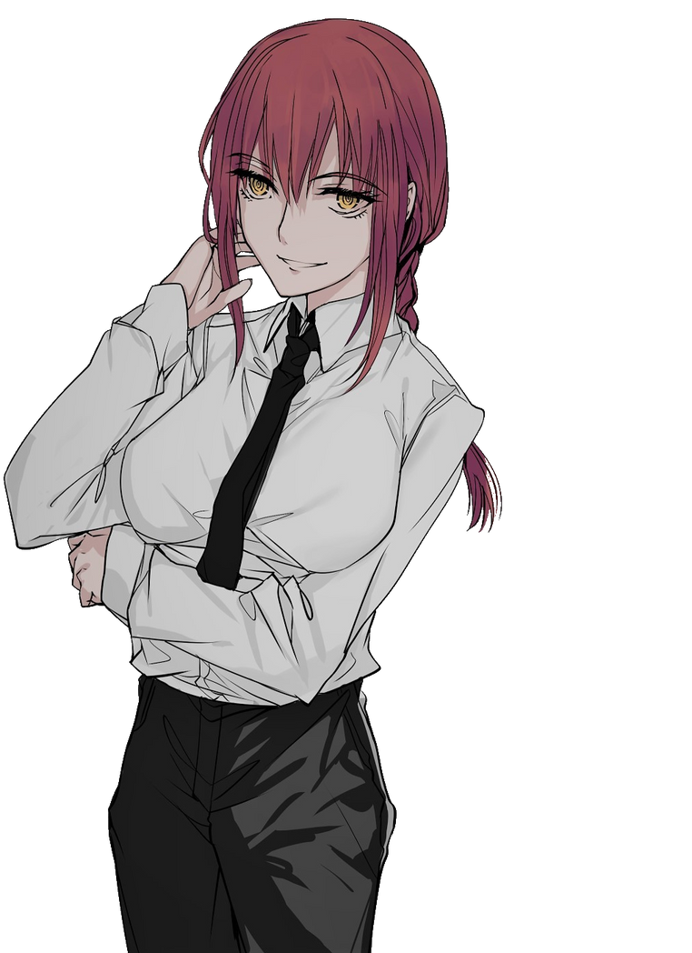 Makima render by matiarrw on DeviantArt