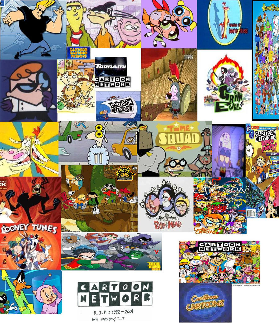 Cartoon Network Collage by fanatic456 on DeviantArt