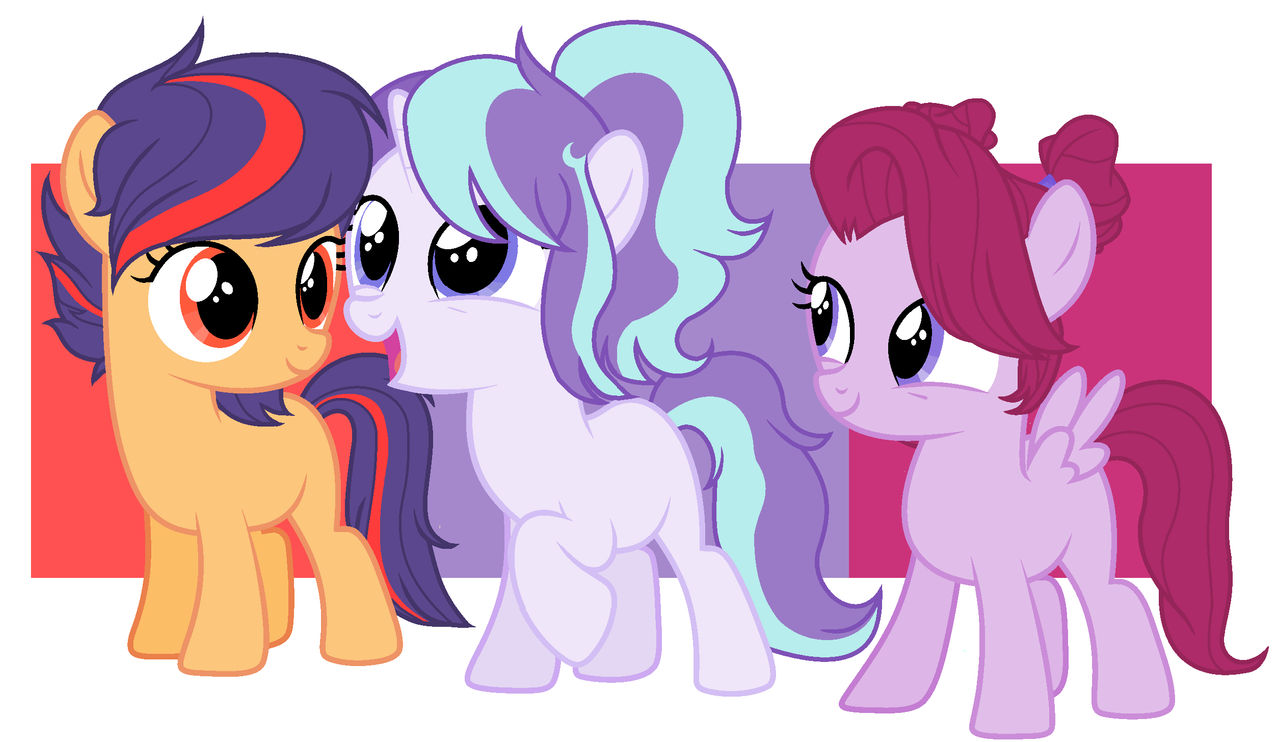 Azure Pixie Azure Bow, Violet Wave and Pixie-My CMC by Brush-Prism on DeviantArt
