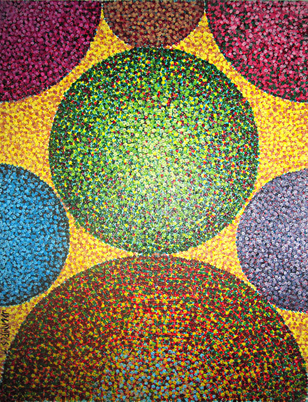 Pointalism Shell Pointillism No. 10 'Particles' by Samuraijose on DeviantArt