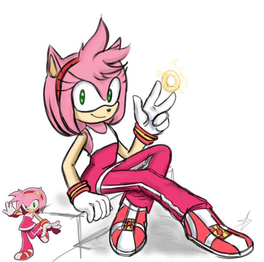 Amy Rims Art Amy (Riders) by SamuDream on DeviantArt