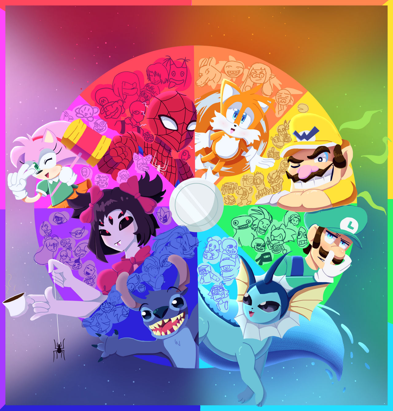 Deviantart Color Wheel Collab color wheel challenge by joeofficial on DeviantArt