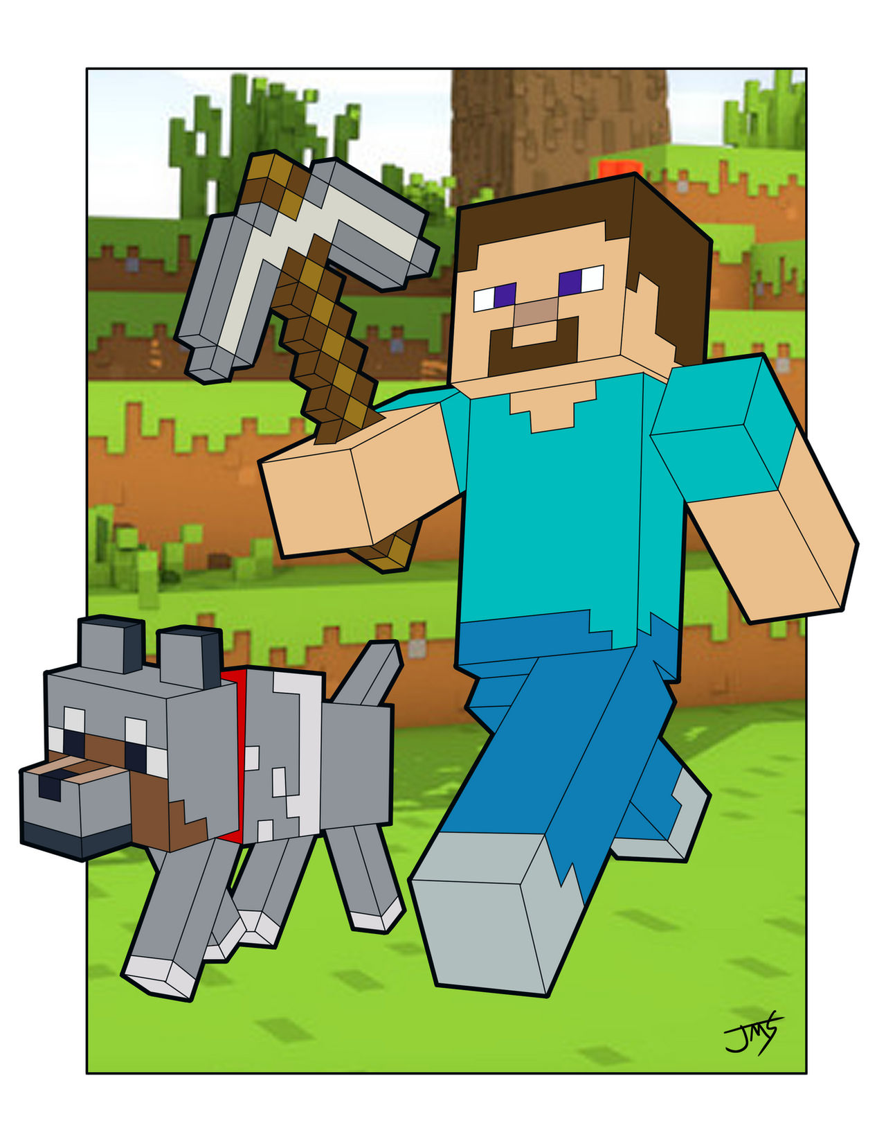 Deviantart Minecraft Ideas Commission: Minecraft by xHybridus on DeviantArt