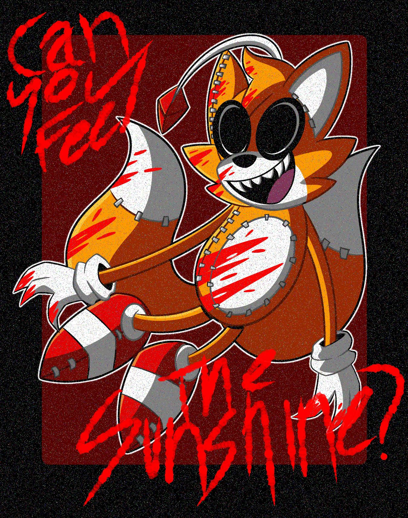 Tails doll demon form by Dogmouseart on DeviantArt