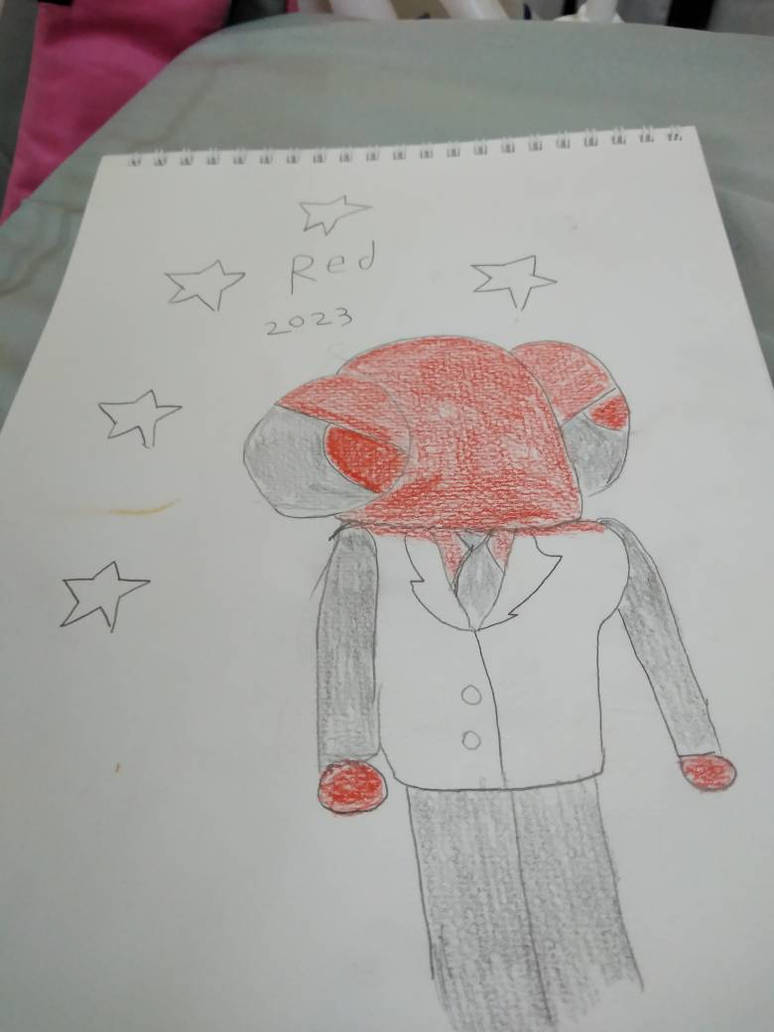 Gametoons Roses Red Ribbon Gametoons rainbow friends red evil by Retajs on DeviantArt