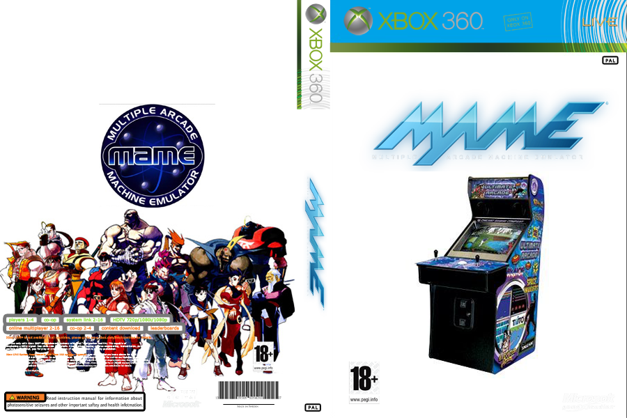 Cover Mame Jtag Rgh Xbox By Wilson646 On Deviantart