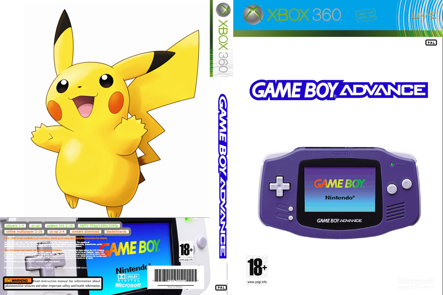 COVER - GAMEBOY ADVANCE - JTAG/RGH XBOX by wilson646 on DeviantArt