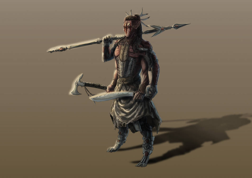 Yurok Warrior Character Concept by PatryX-Art on DeviantArt
