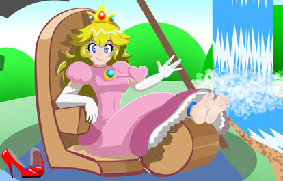 Princess Peach Barefeet1