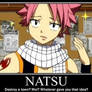 Natsu would never destroy a town :P