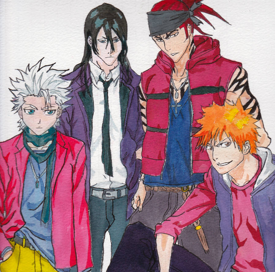 Bleach Men by Anki-Shai on DeviantArt