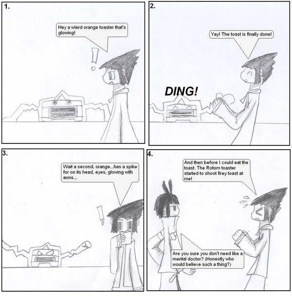 Rotom, the epic toaster form by SymphonicZephyr on DeviantArt