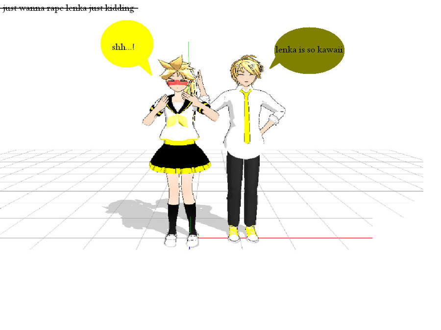 MMD lenka and rinto by rockr0cks on DeviantArt
