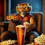 Tigress watching Kung Fu Panda 4 #2