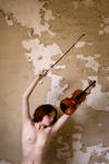 Broken Violin by jennipenny