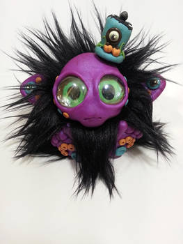 Polymer Clay Troll with Top Hat - SOLD