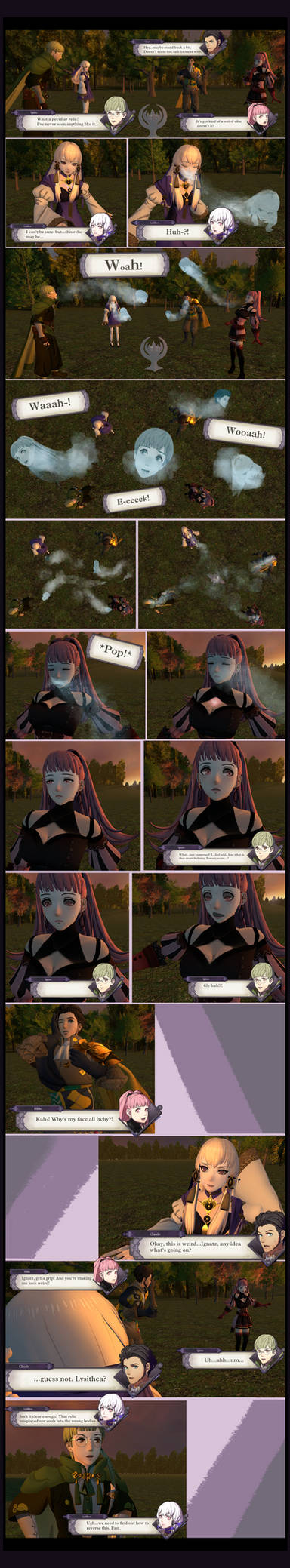 Deviantart Protoplasm Extraction Three Houses Goldeen Deer Protoplasm Swap by RailRoadRavvler on DeviantArt
