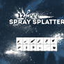 Free Spray splatter brush pack