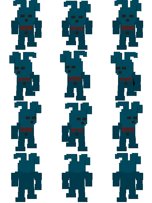 FNAF 3 Bonnie - RPG Maker VX Sprite Sheet