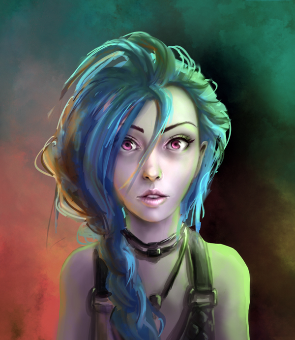 Vivid Jinx, League of Legends