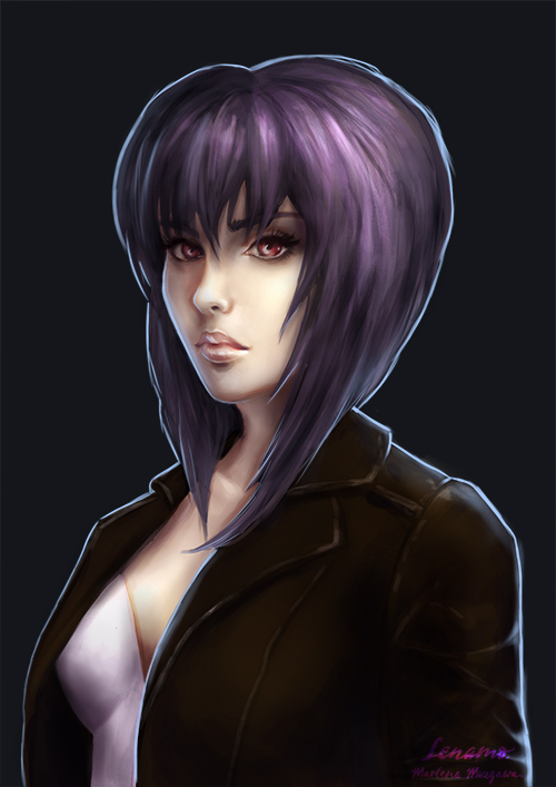 Patreon: Motoko Kusanagi, Ghost in the shell