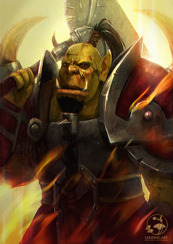 Commission: Karrogg by LenamoArt