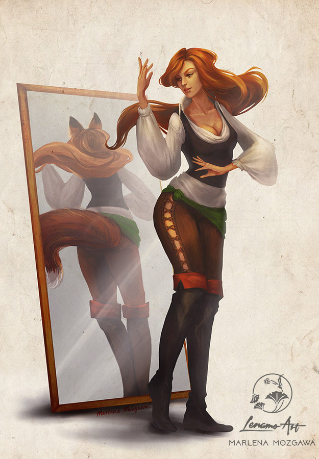 Commission: Belladonna by LenamoArt