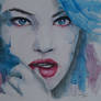 Watercolor Girl Portrait 5