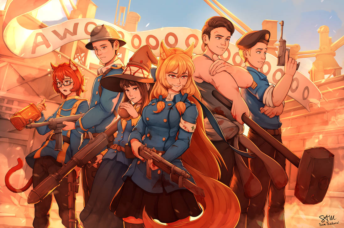 Awoo Group Picture by SamSaturai on DeviantArt