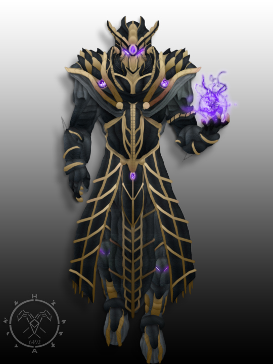 Echus Fall warlock Armor