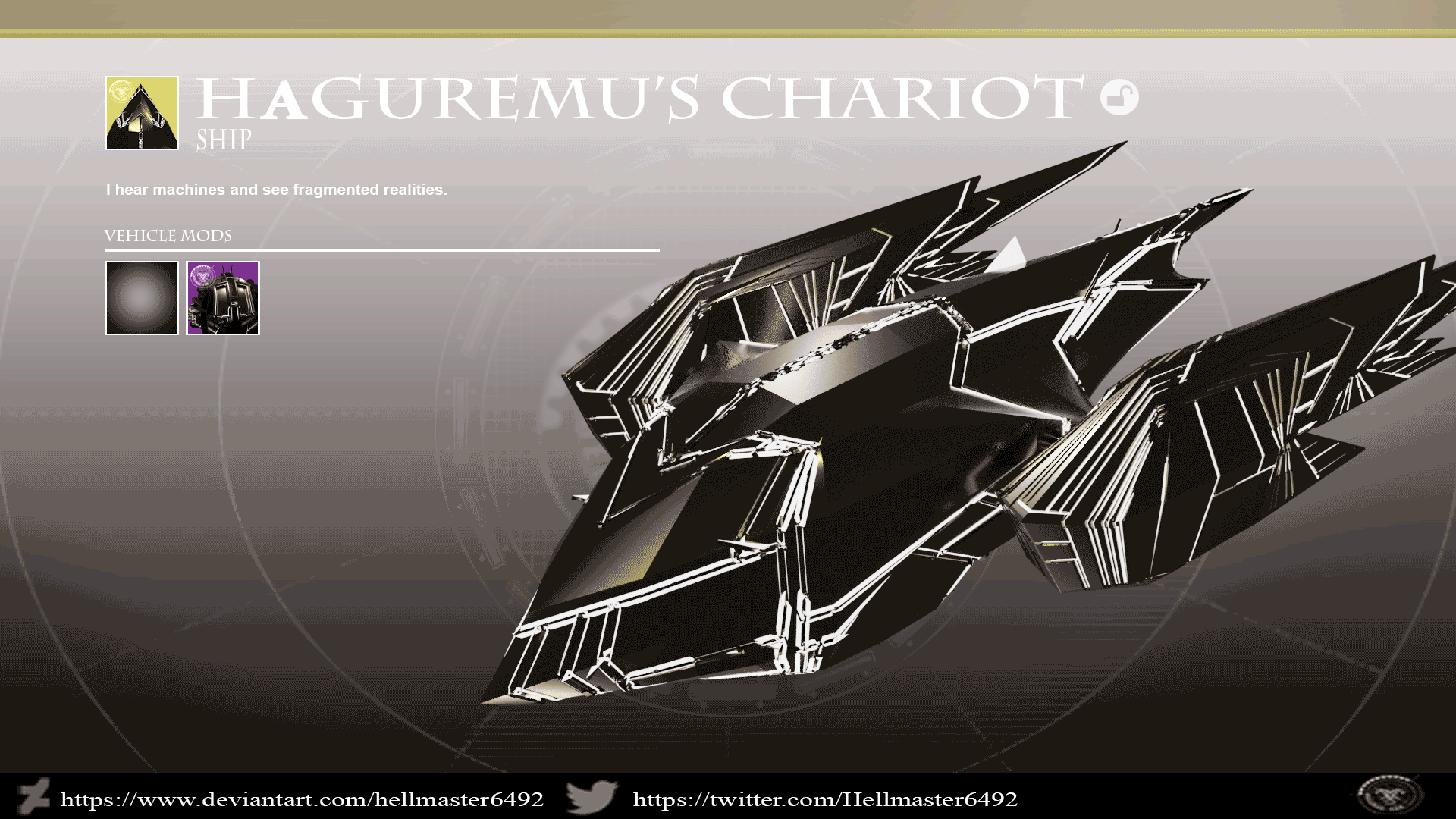 Haguremus-Chariot-Exotic-Ship-Vex-Core by Hellmaster6492 on DeviantArt