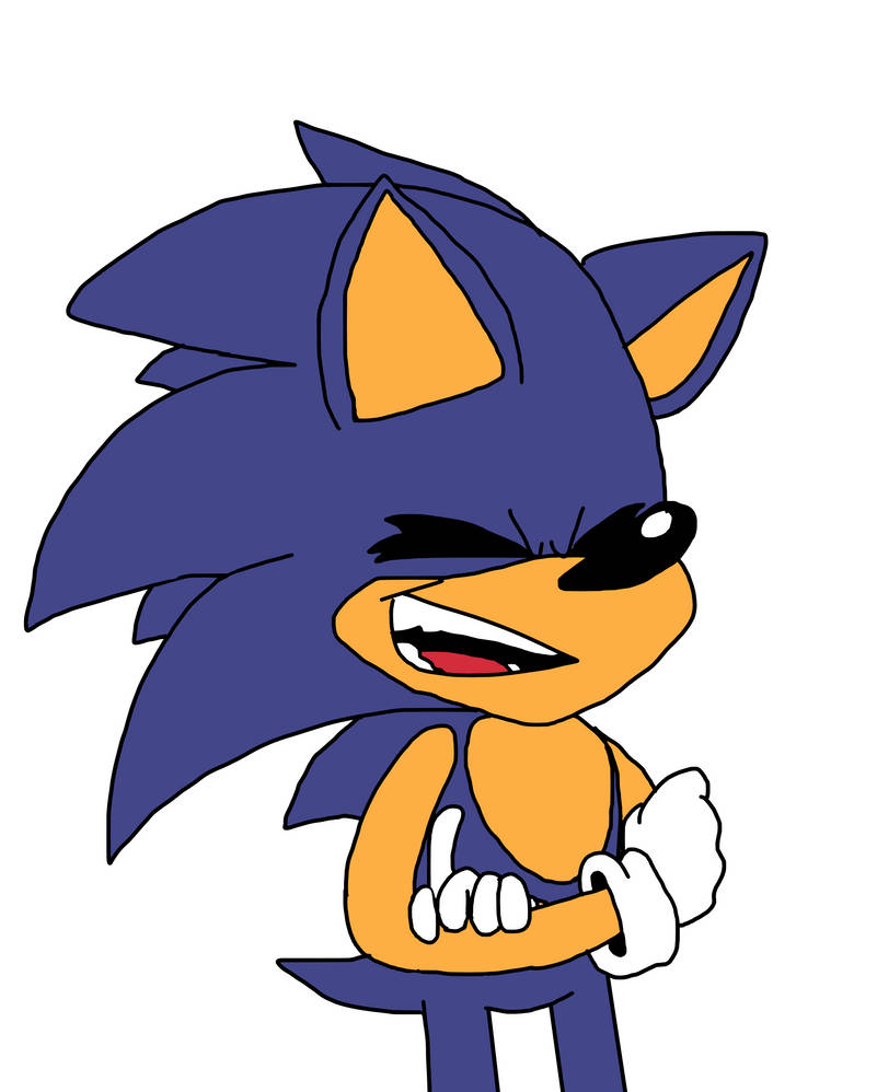 Sonic Laughing by matt011off on DeviantArt