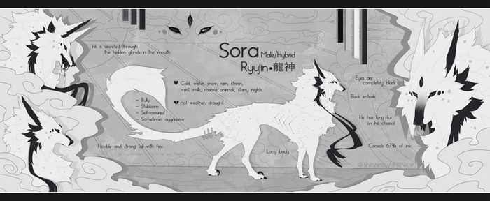Sora Ryujin - [Ref sheet]