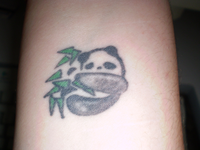 Panda tattoo