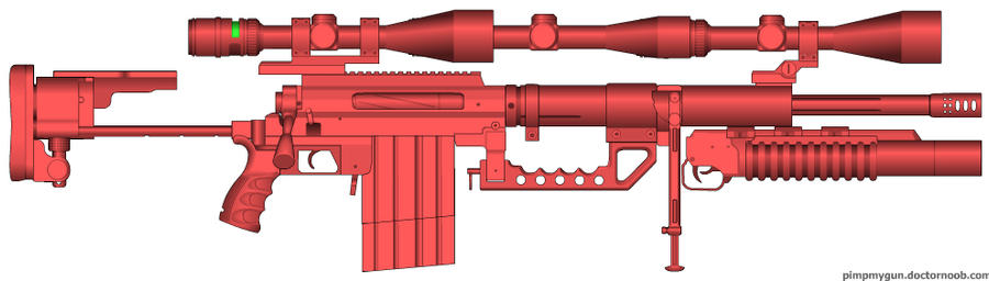 My Paintball Sniper Rifle by DjFatNinja on DeviantArt