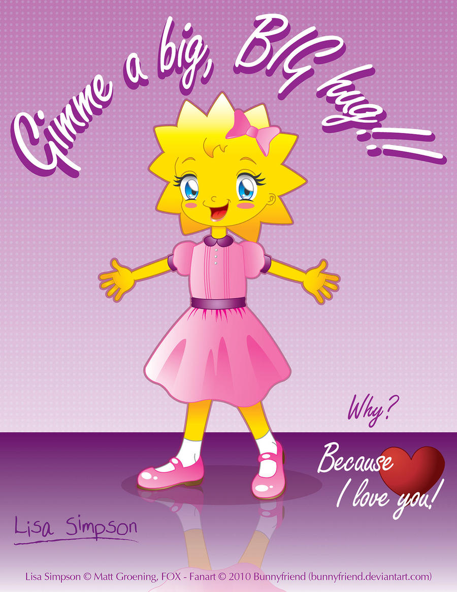 Gimme a big, BIG hug - Lisa