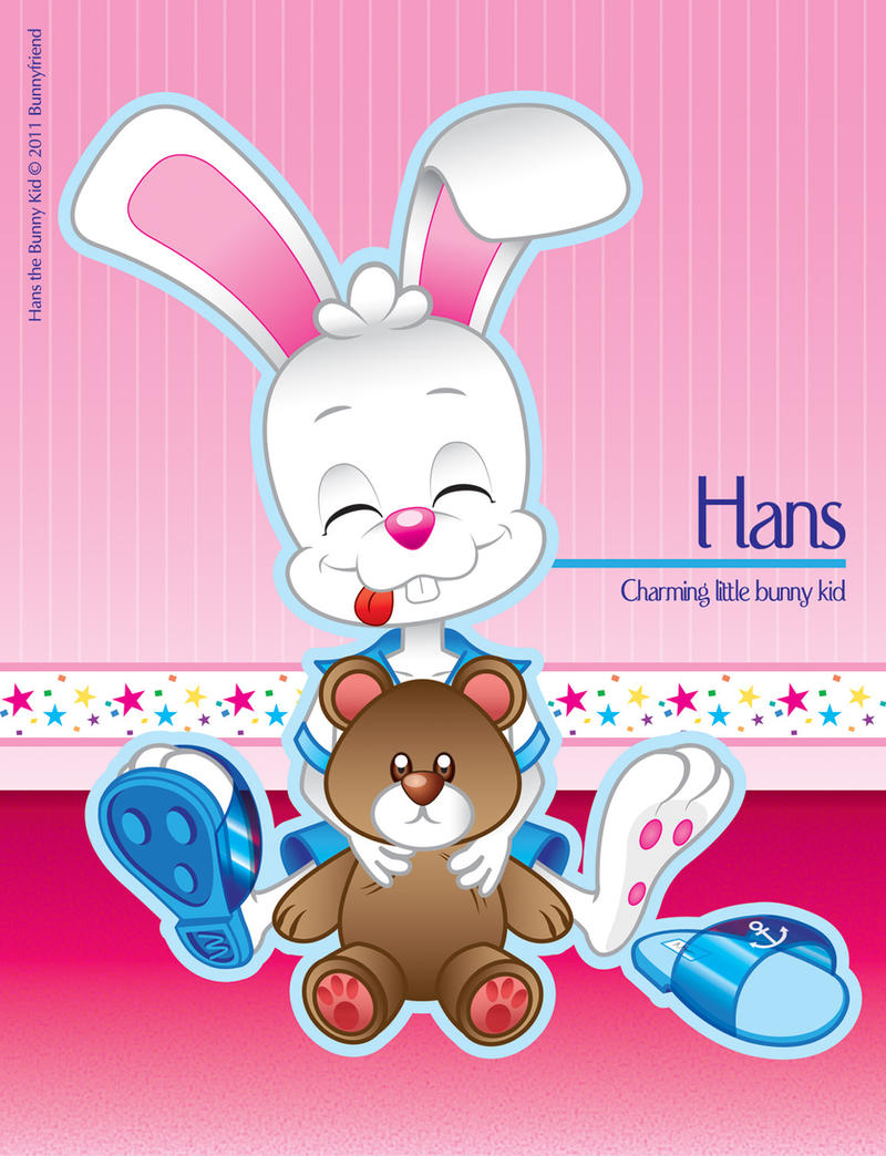 Hans The Bunny Kid - Smiling