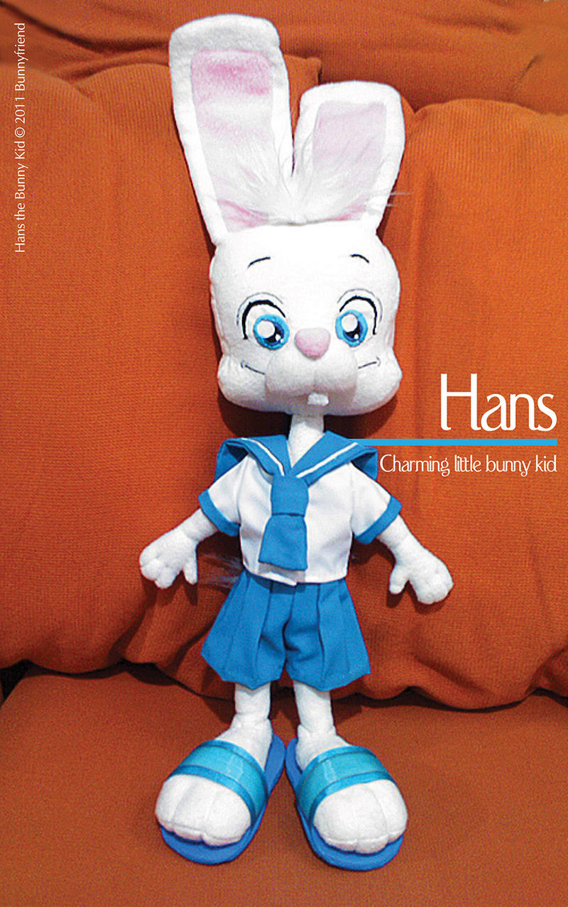 Hans The Bunny Kid - Plush