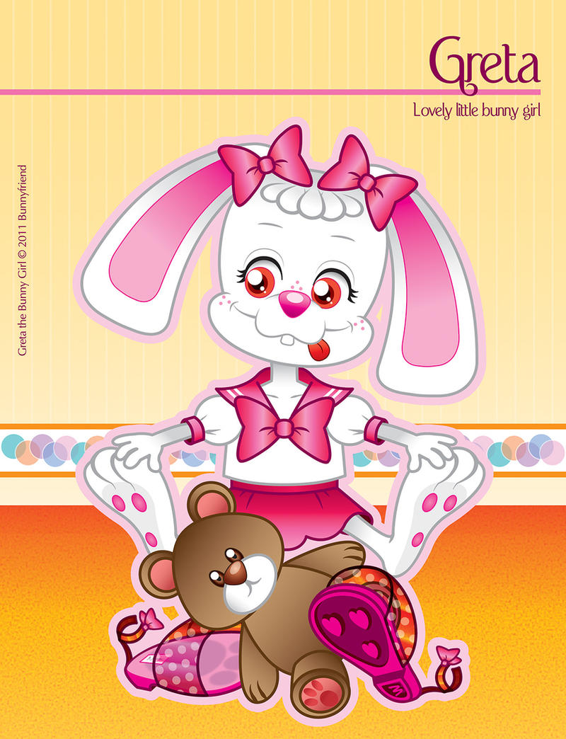 Greta the Bunny Girl - Sitting
