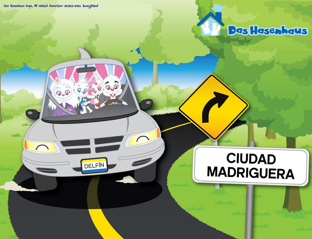 Das Hasenhaus - Rabbit Family on the Road