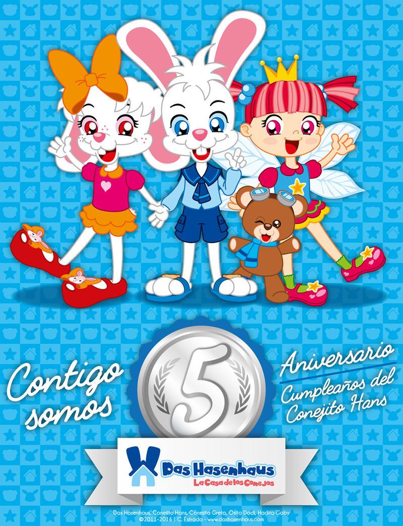 And with you we are 5