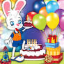 Happy Birthday No. 7, Hans the Bunny!