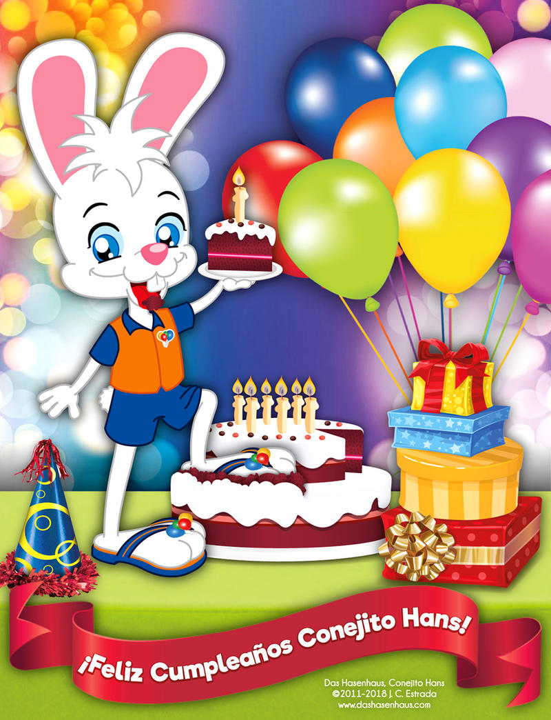 Happy Birthday No. 7, Hans the Bunny!