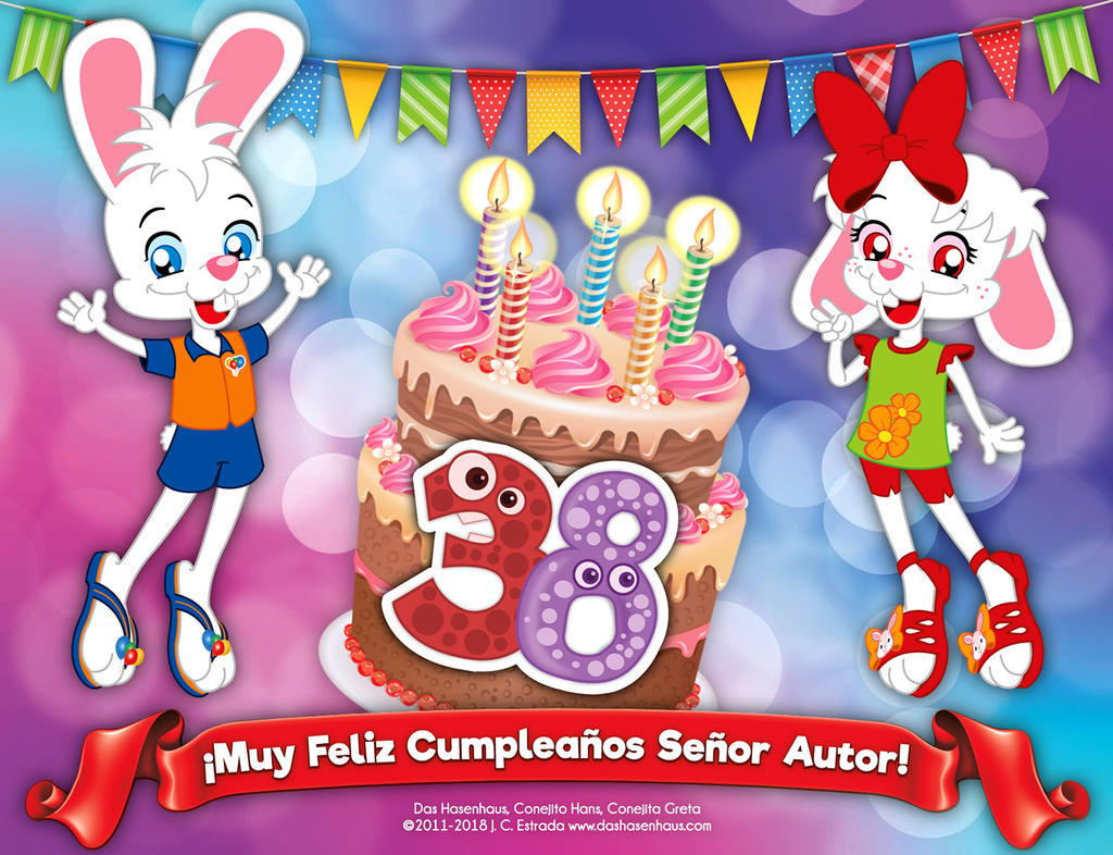 Very Happy 38th Birthday, Mister Author!