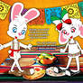 Hans and Greta Enjoying Mexican Dinner