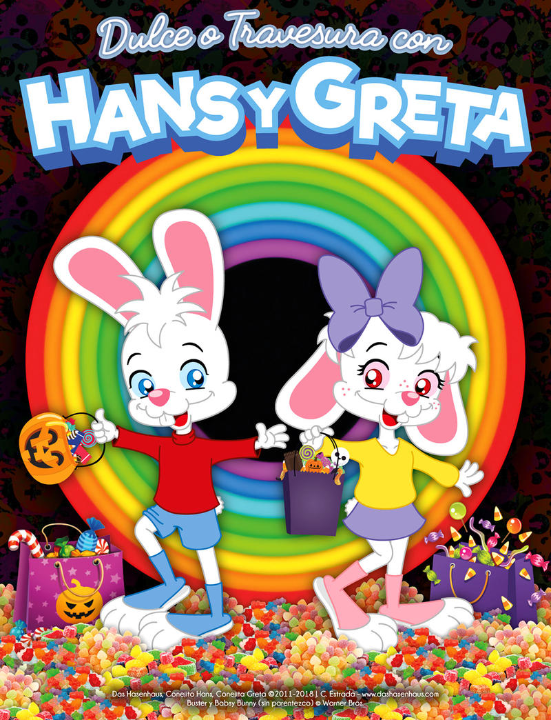 Trick or Treat with Hans and Greta - Buster N Babs