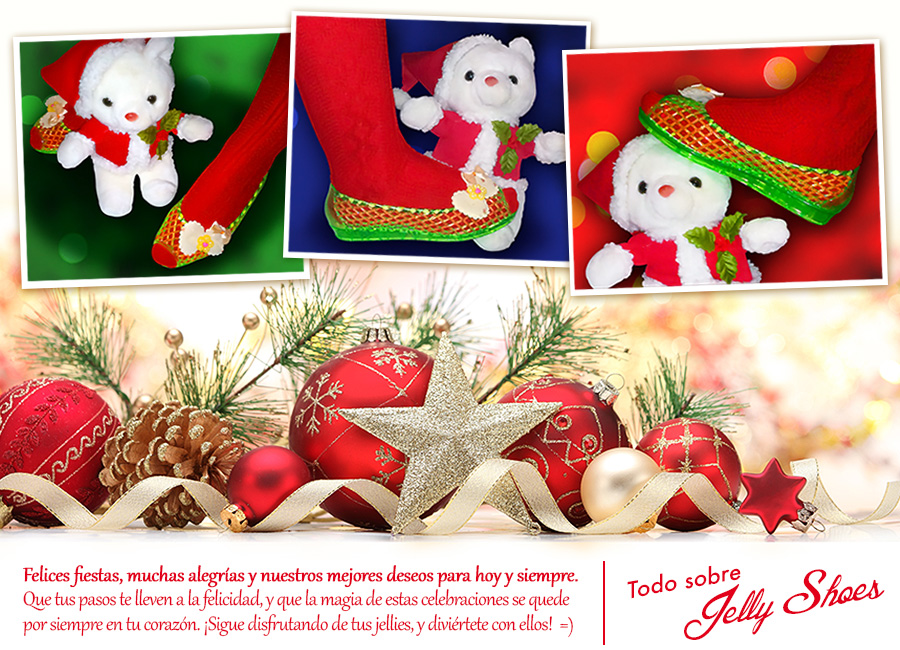 Todo Sobre Jelly Shoes - Christmas Card 2014